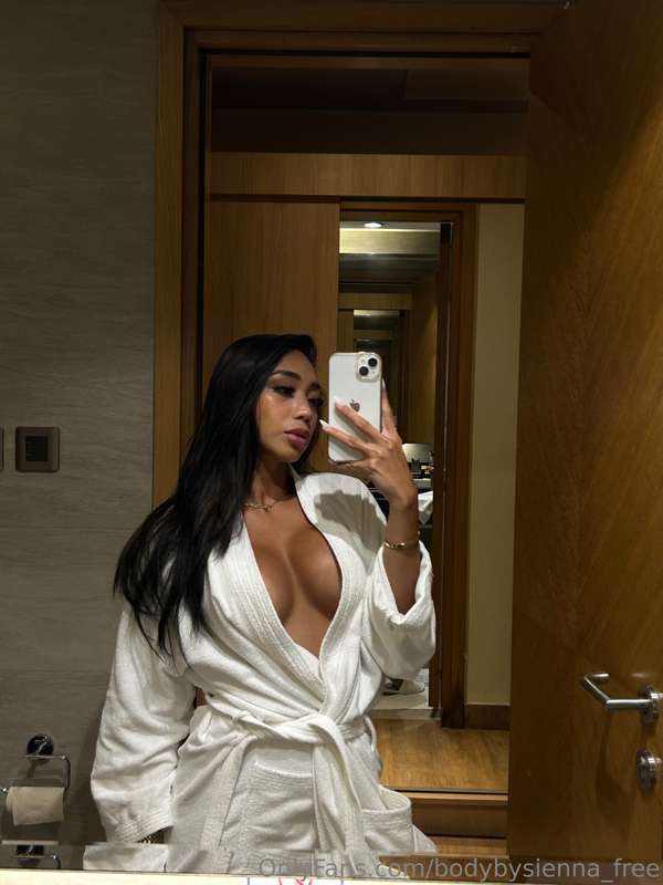 Ready to shower after a long day