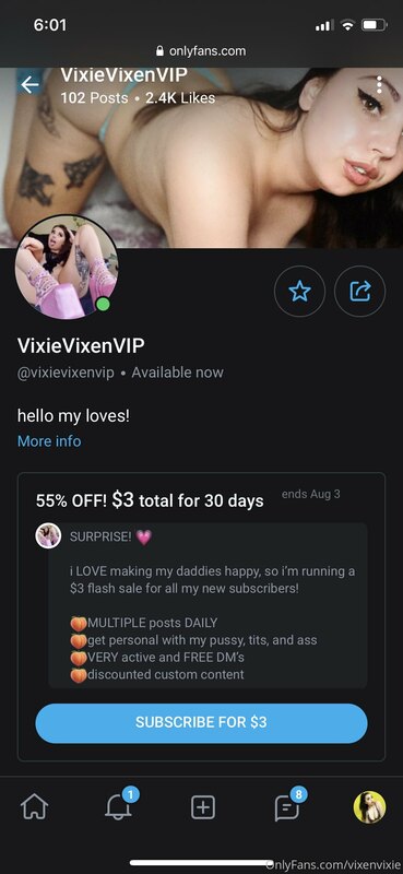 $3 VIP FLASH SALE IS GOING ON NOW! ? come see me uncensored ..