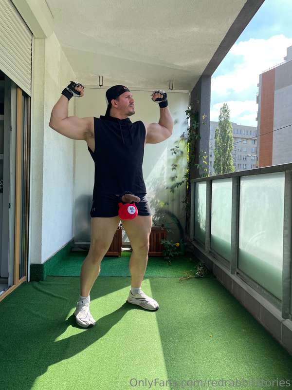 Terrace Workout 15 exclusive XXX pics, long-dong-John in da .. 6
