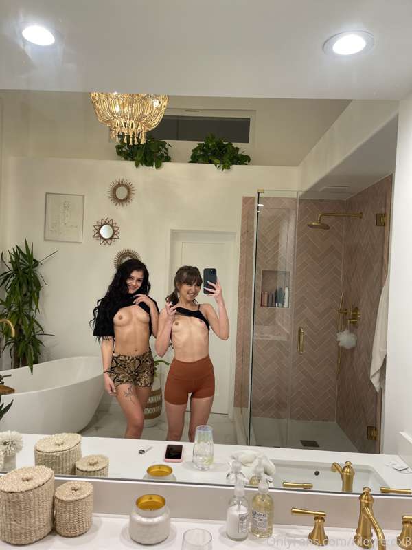 Me and my best friend @sheforkeeps wanted to share our pussy.. 4