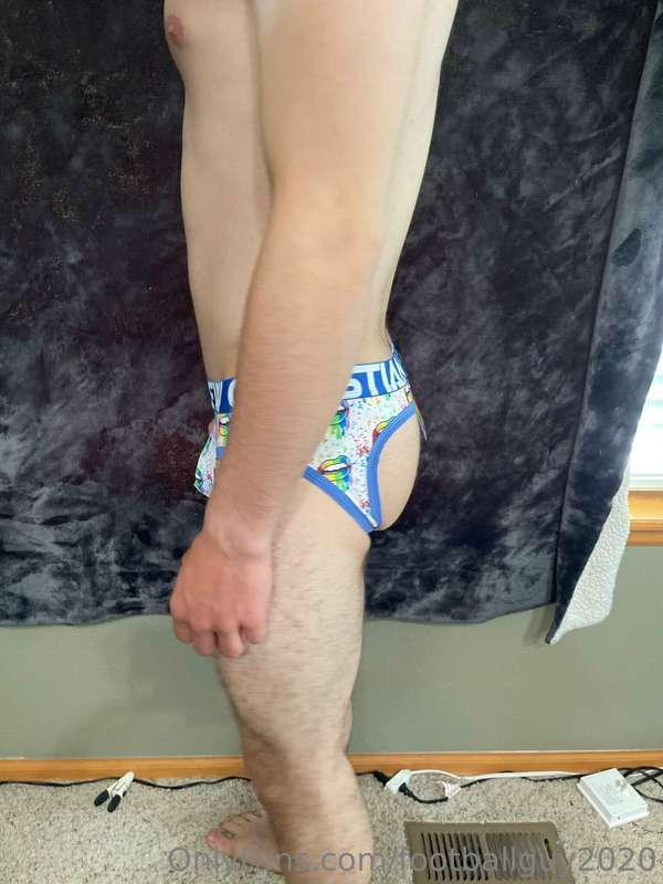 There is no back to these undies! LOL! 3