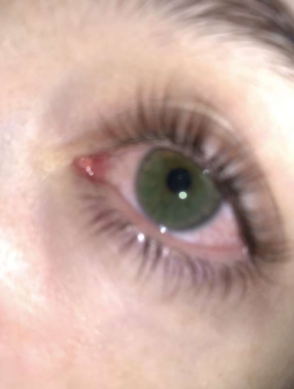 Who can guess why my eyes are red?

Hint: It’s because there..
