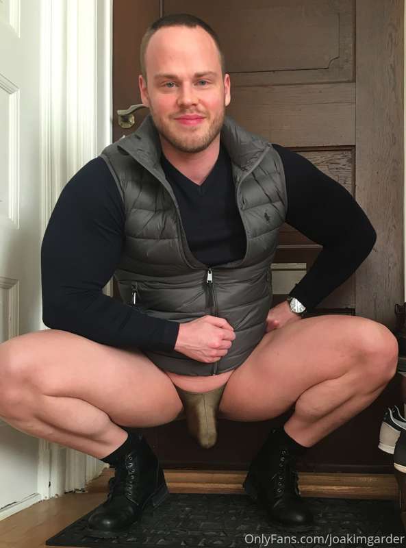 The true Alpha Male way would be to aggressively show off mu..