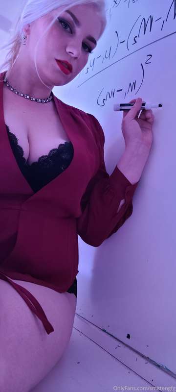 Math nerds are sexy. I felt very intimate while shooting thi.. 8