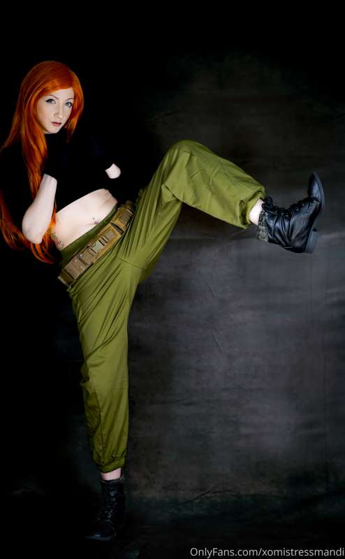 If Kim Possible wanted to kick you in the balls and beat you.. 6