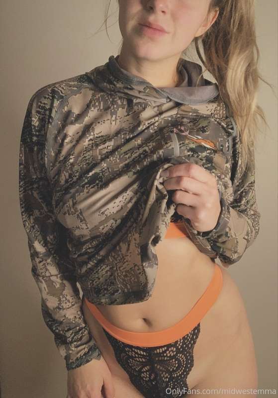 Take me on your hunting trips and I’ll warm your ears betwee..