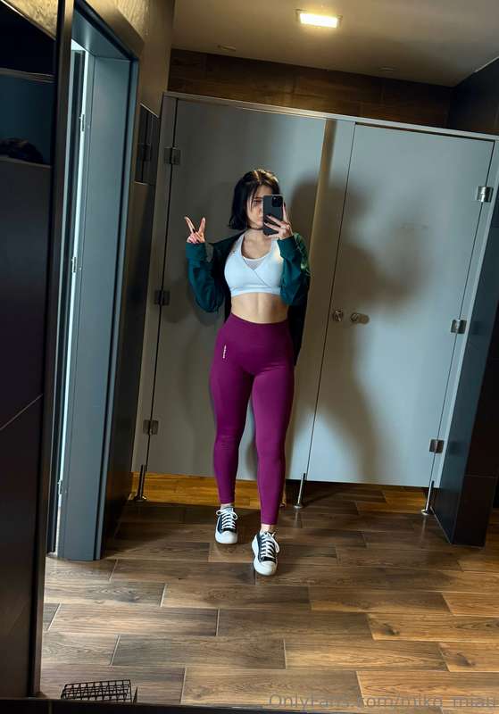 Gym time! <3I know that you prefer nylon content but I hope .. 9