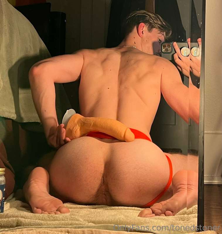 I'm addicted to fucking myself silly on this massive curved .. 2