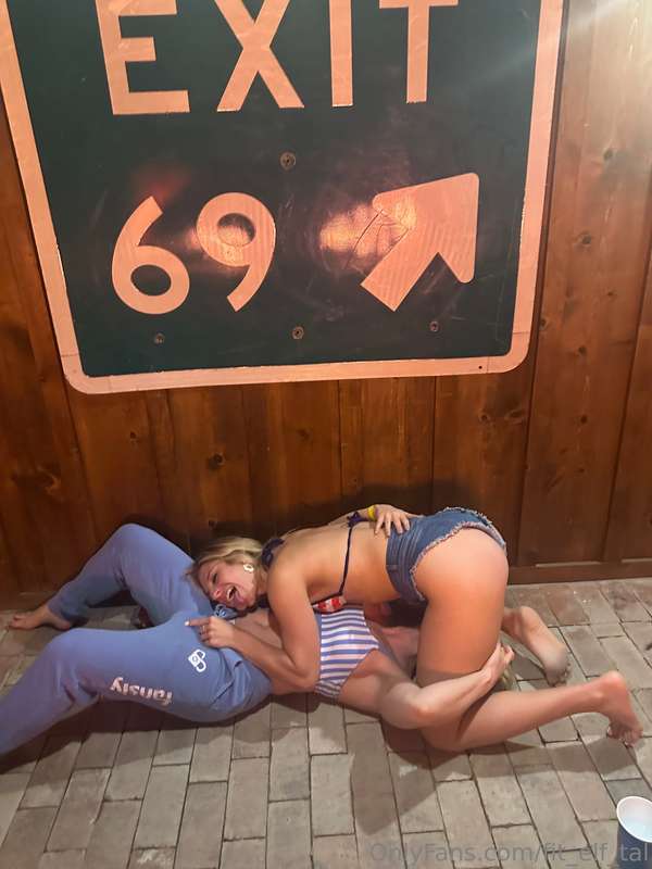 You should see the video clip of us taking this picture on m..