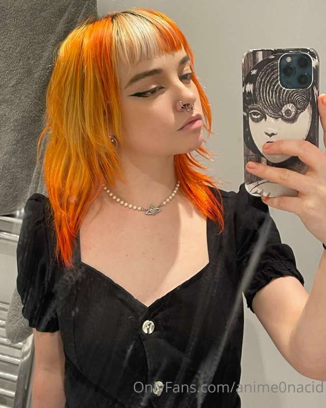what do u think of my new hair 🥺 wanna get some orange linge..