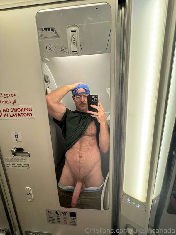 Would you follow this nerdy guy into the stall? 1