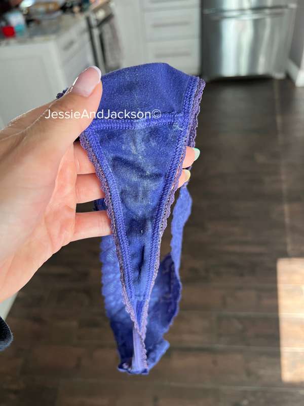 **For the dirty panty lovers**
My creampied panties from yes.. 1