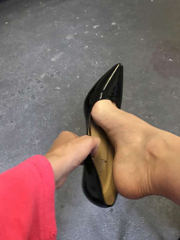 Red sole stilettos 6