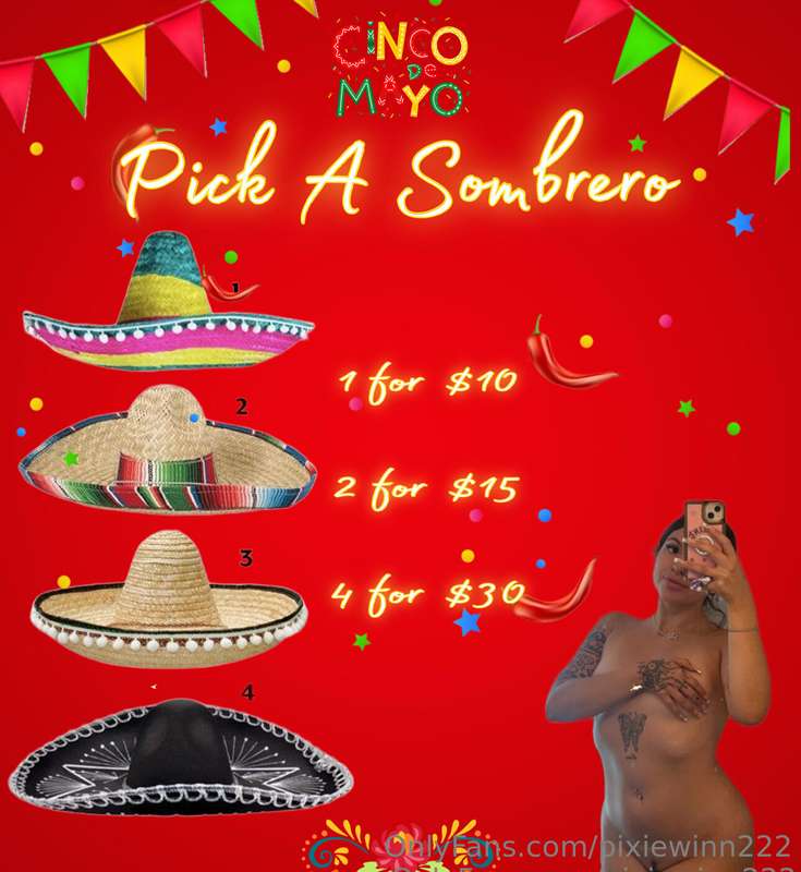 Happy Cinco de Mayo! let me see how wild you really are toda..