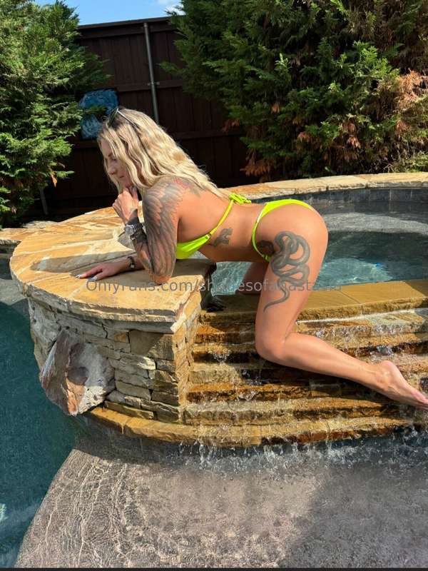 Take my clothes off at the pool???