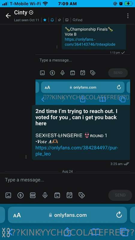 #### REACHED OUT MULIPLE TIMES. DOESNT VOTE BACK DONT WASTE .. 2