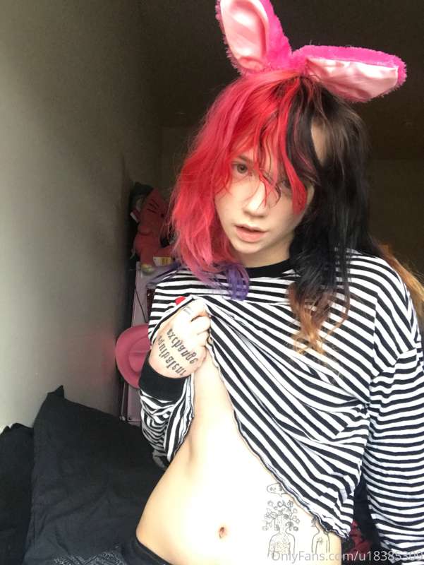 “baby if you love me you would call me your bunny”