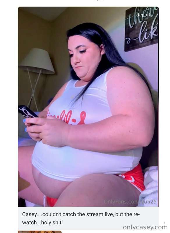 Not my most flattering photo, but certainly is my fattest! T..