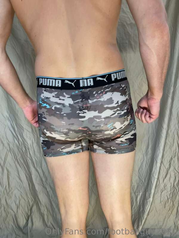 The hot corporal showing off his body in various undies! Set.. 4