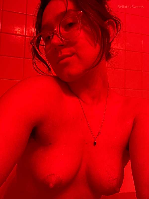taking a hot soak