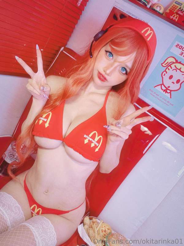 McDonald's Girl Part2 What would you like to order?😋😋😋 6