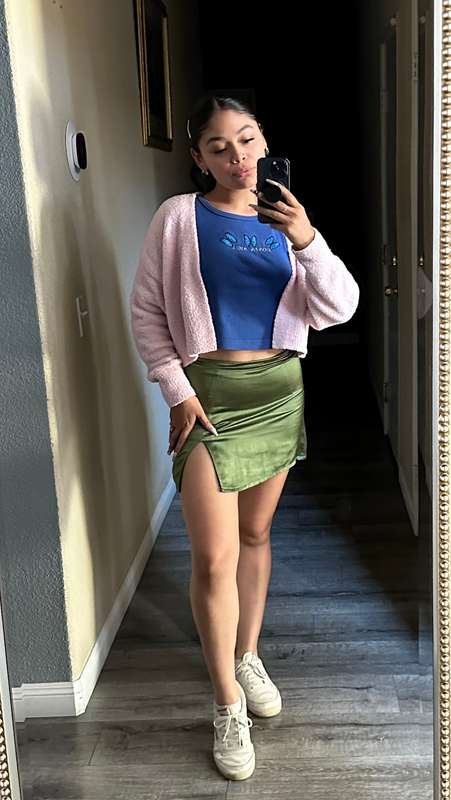 Panties would have ruined the outfit