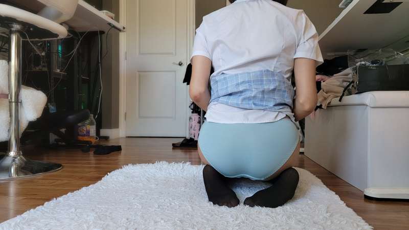 School Girl fun!  I have a new obsession with skirts, socks,.. 2