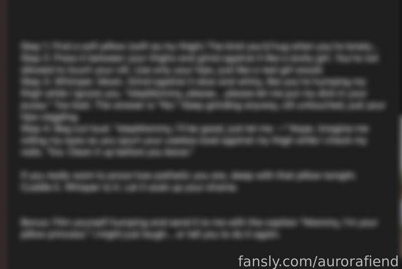 Aurorafiend - Fansly - 30 May, 2025 1