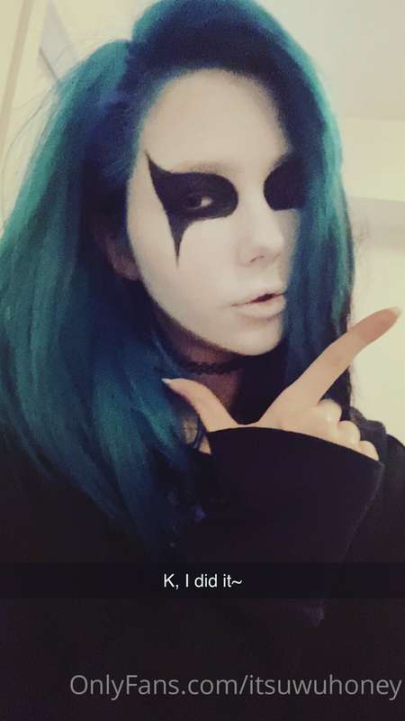 Corpse paint selfie set nobody asked for!~ 6