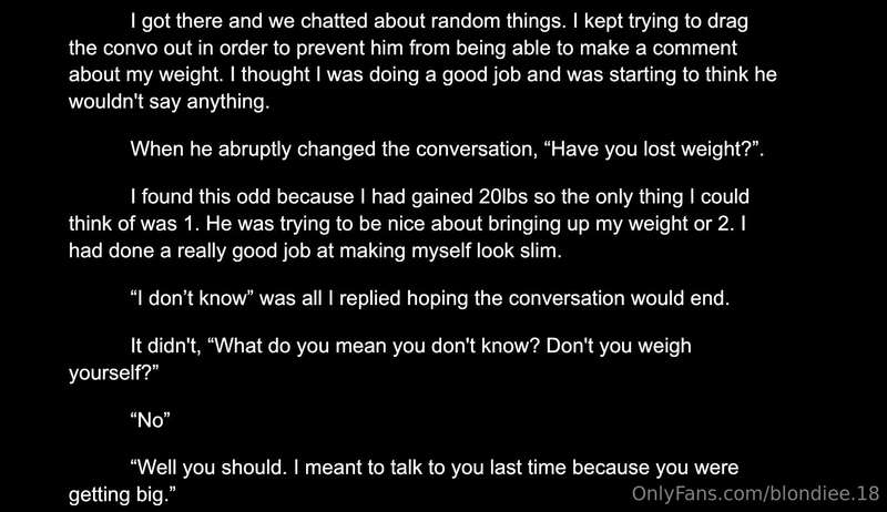 Part two of old Curvage stories from when I was 18 and first.. 6