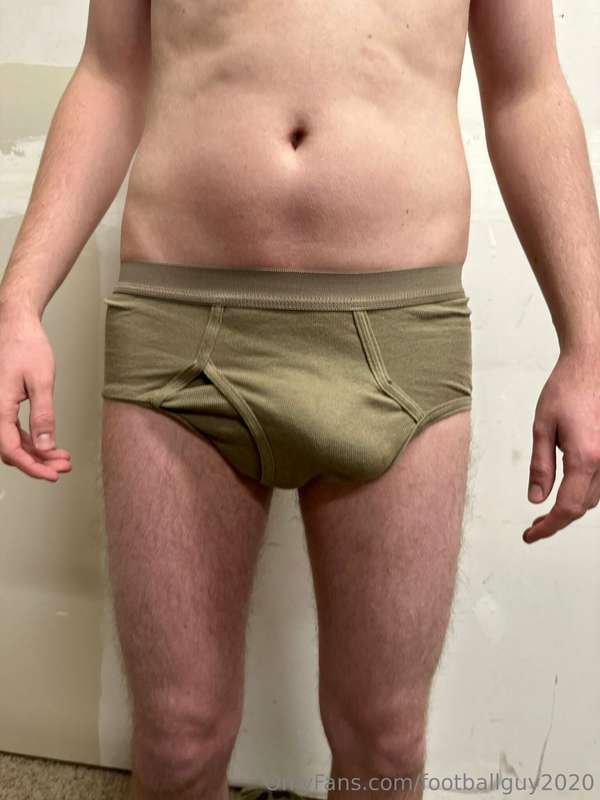 The private doing a little stripping down to his military br.. 9