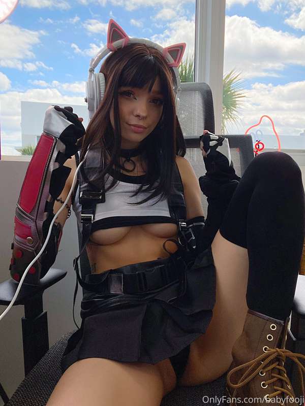 BOOBIES AHHA 🥰🥰 Tifa set pt. 1 🖤㊗️🍒😋 11