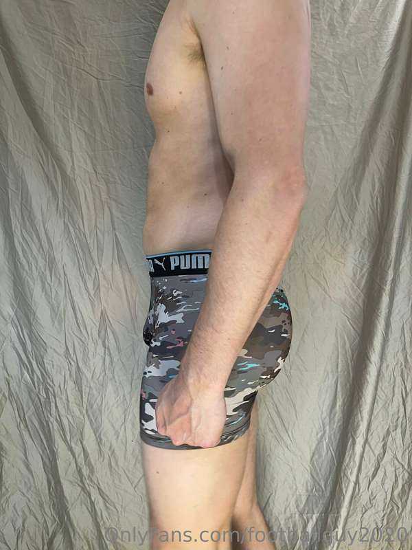 The hot corporal showing off his body in various undies! Set.. 18