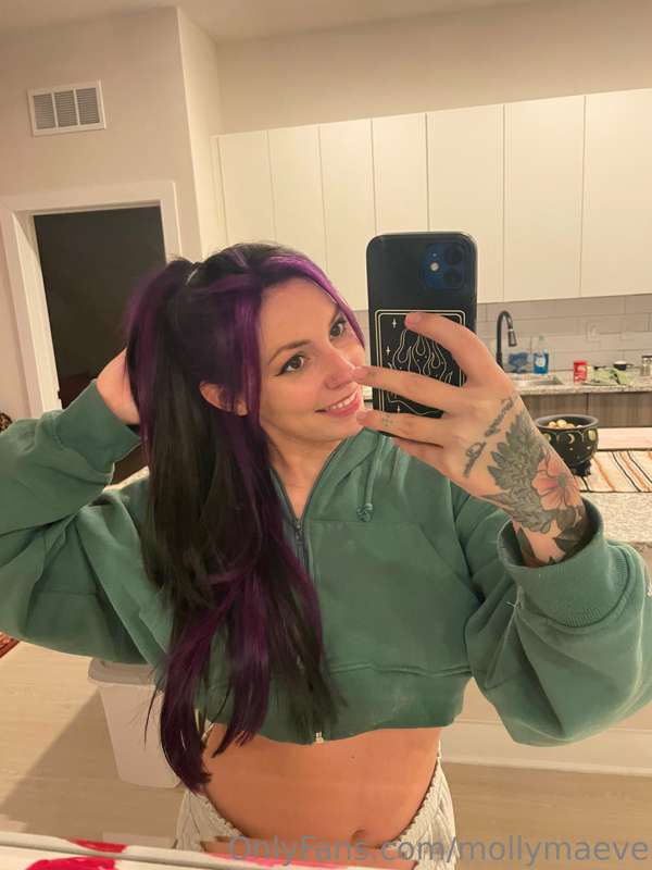 I did a fun thing yesterday 🤭💜