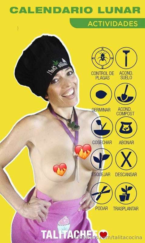 Aloha Aloha Fan!
Te paso el calendario lunar de esta semana ..