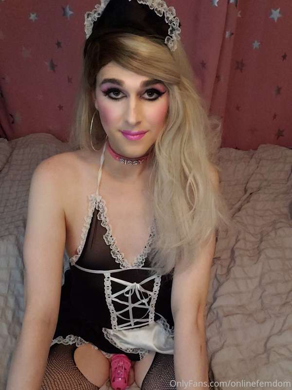Her name is Sissy Angela, a Sissy Bimbo Slut owned by Prince..