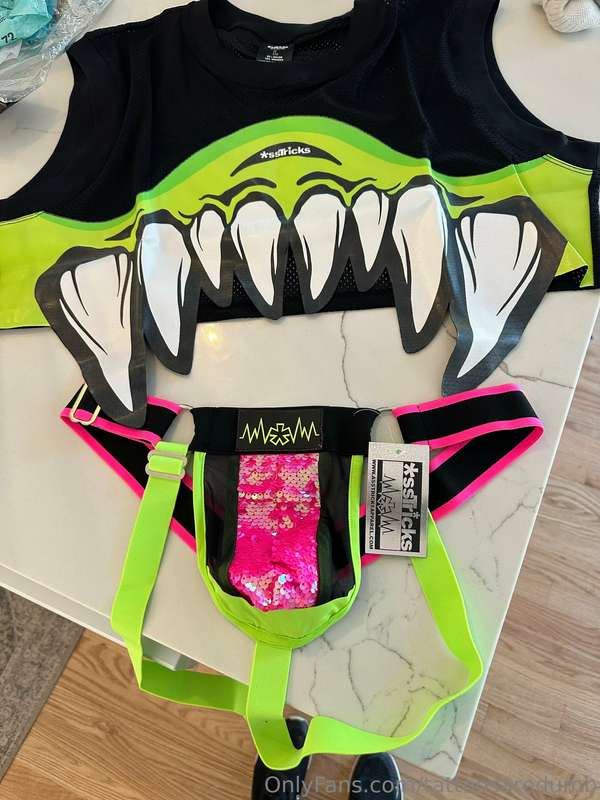 My glow outfit for moonshine mountain takeover in 2 weeks!