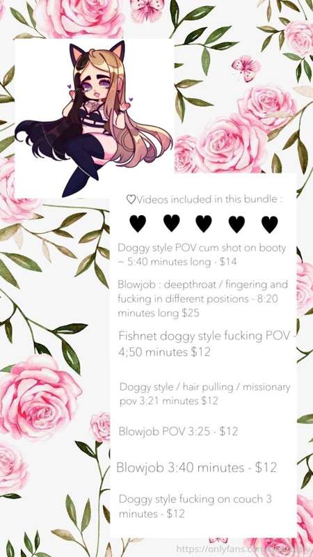 🖤🦇 October B/G bundle 🦇🖤 

I can also add in my 2 BDSM video.. 1