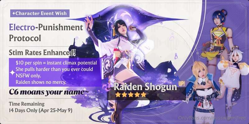 ----MissWarmJ Impacts----Genshin Parody Event by @misswarmj ..
