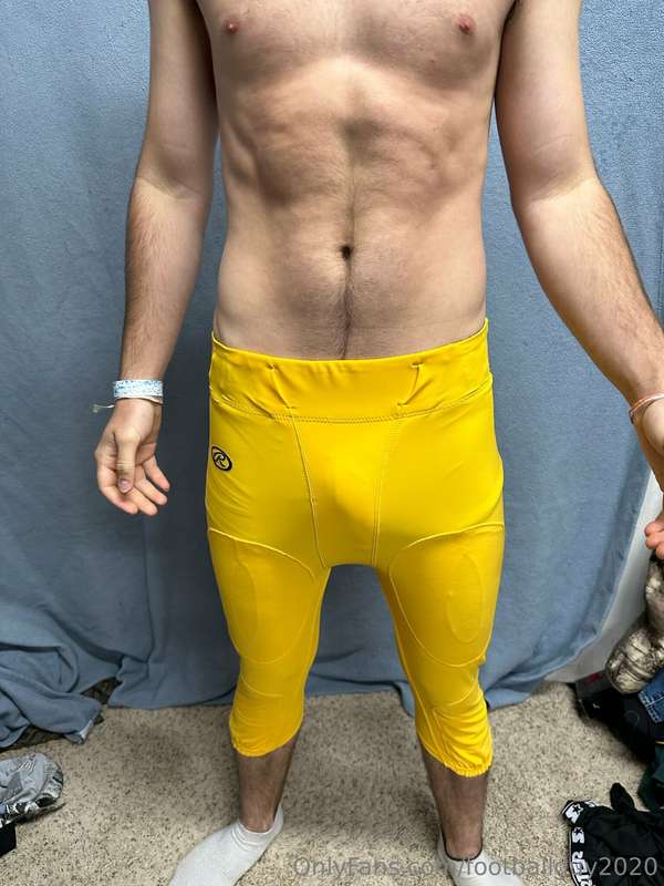 More of the private in football pants! 13