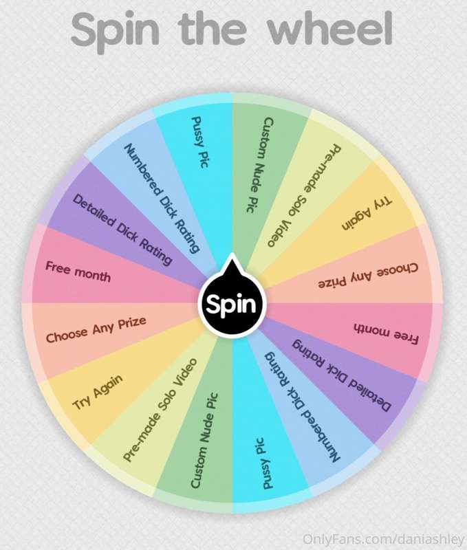 Tip $5 to spin the wheel 😊 Includes screen recording of your..