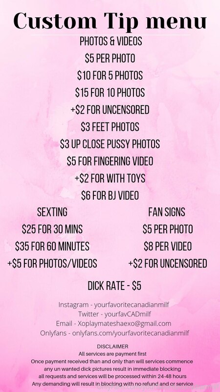 What are some things you would like added to the tip menu xx