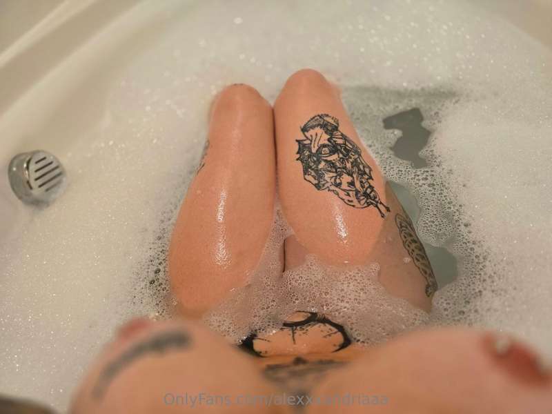 Dripping wet and waiting for you.