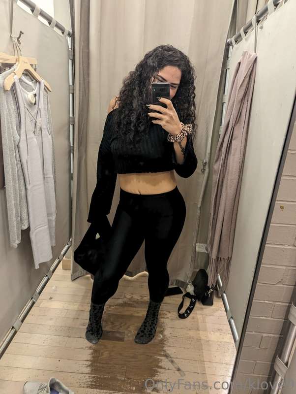 Ready to watch inside my fitting room?  Turning the hot vibe..