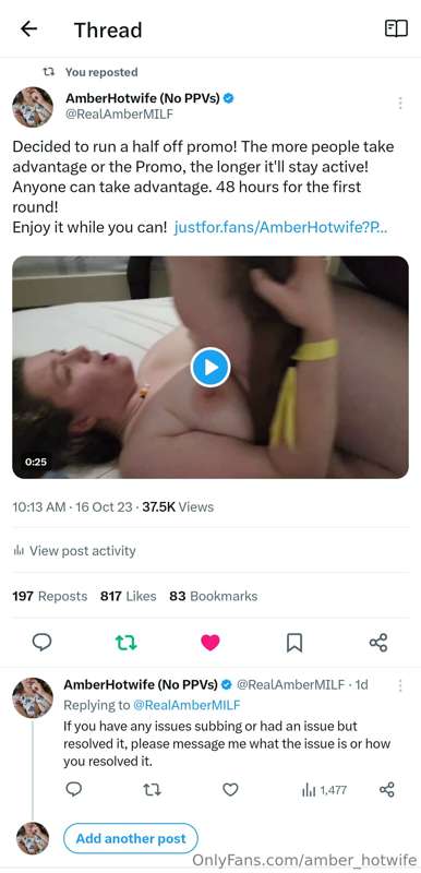 Amber_Hotwife - Onlyfans - 18 Oct, 2023