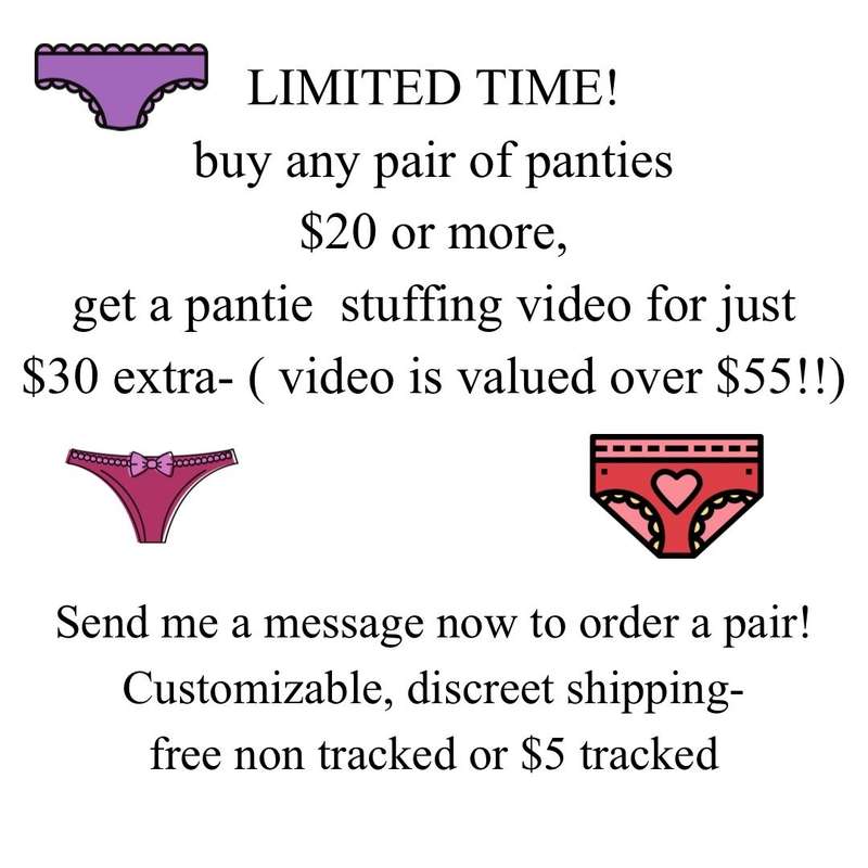 Let me know if you want panties!