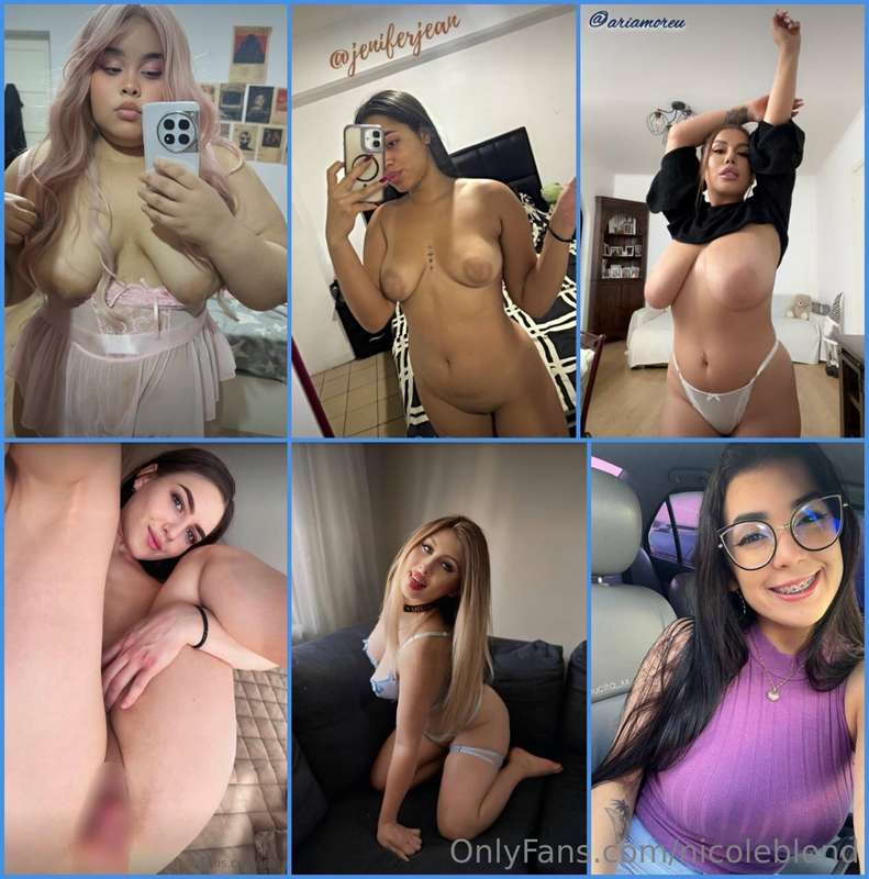 ➡️   @AMARAROSEE1 💦🔥➡️ㅤㅤ @JENIFERJEAN  🍓➡️ㅤㅤ @ARIAMOREU 🍬@IS..