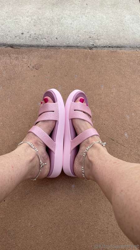 Feeling on top of the world! New shoes, sunshine, and my bes..