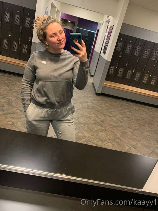 Guess who just worked out 😉