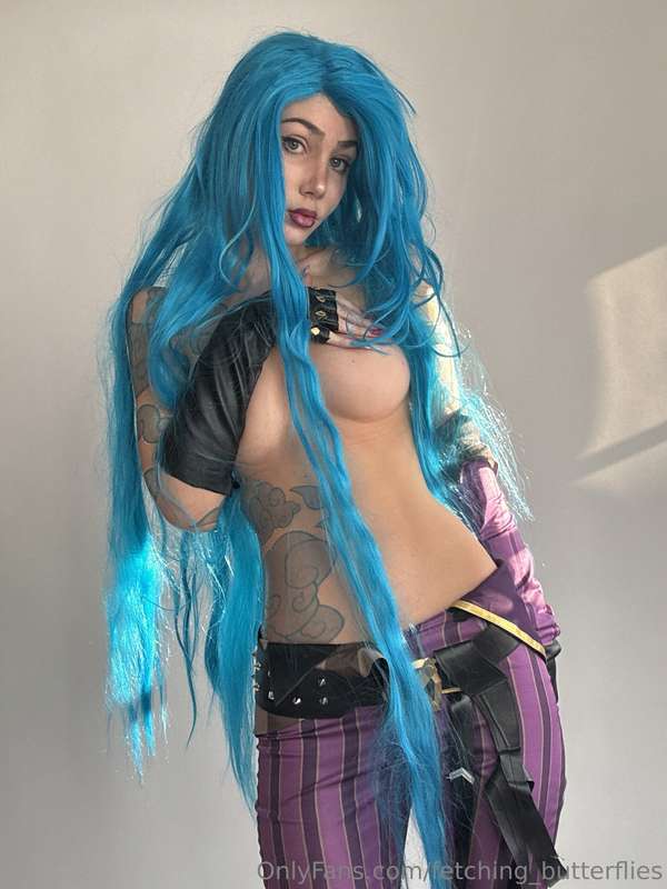 Jinx from Arcane again 💙 3